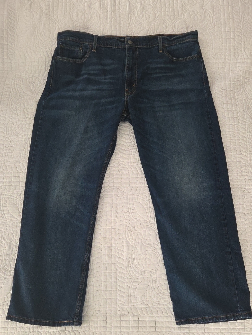 Levi's 569  Relaxed Fit Jeans in Dark Blue Wash